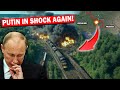 Russia SHOCKED when the Ukrainians, in an ingenious tactic, cut Russia's main railroad connection!