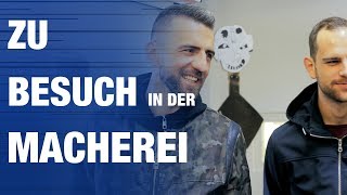 ZU BESUCH IN DER MACHEREI - VEDAD - MARIUS - Hertha BSC - Berlin - 2019