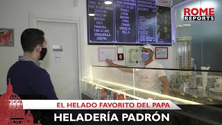 Padrón, la heladería que prepara el helado favorito del Papa Francisco