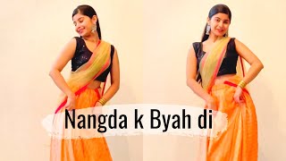 NANGAD (Nangda Ke Byah Di) | Pranjal Dahiya | Nangad Haryanvi Dance | nangad haryanvi song dance