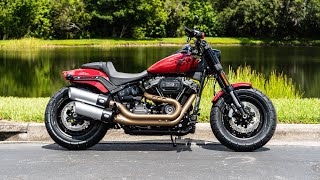 2021 Harley-Davidson Fat Bob 114 Billiard Red - Walkaround REVIEW