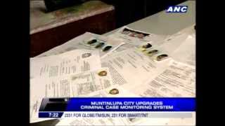 Muntinlupa upgrades criminal monitoring system