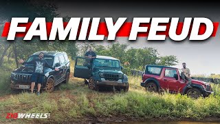 Mahindra Thar Roxx, Scorpio N, Thar Go Off-Roading! The OG Proves Its Worth