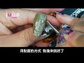 【教學】日本膠花朵彩繪示範 星空膠 文字說明