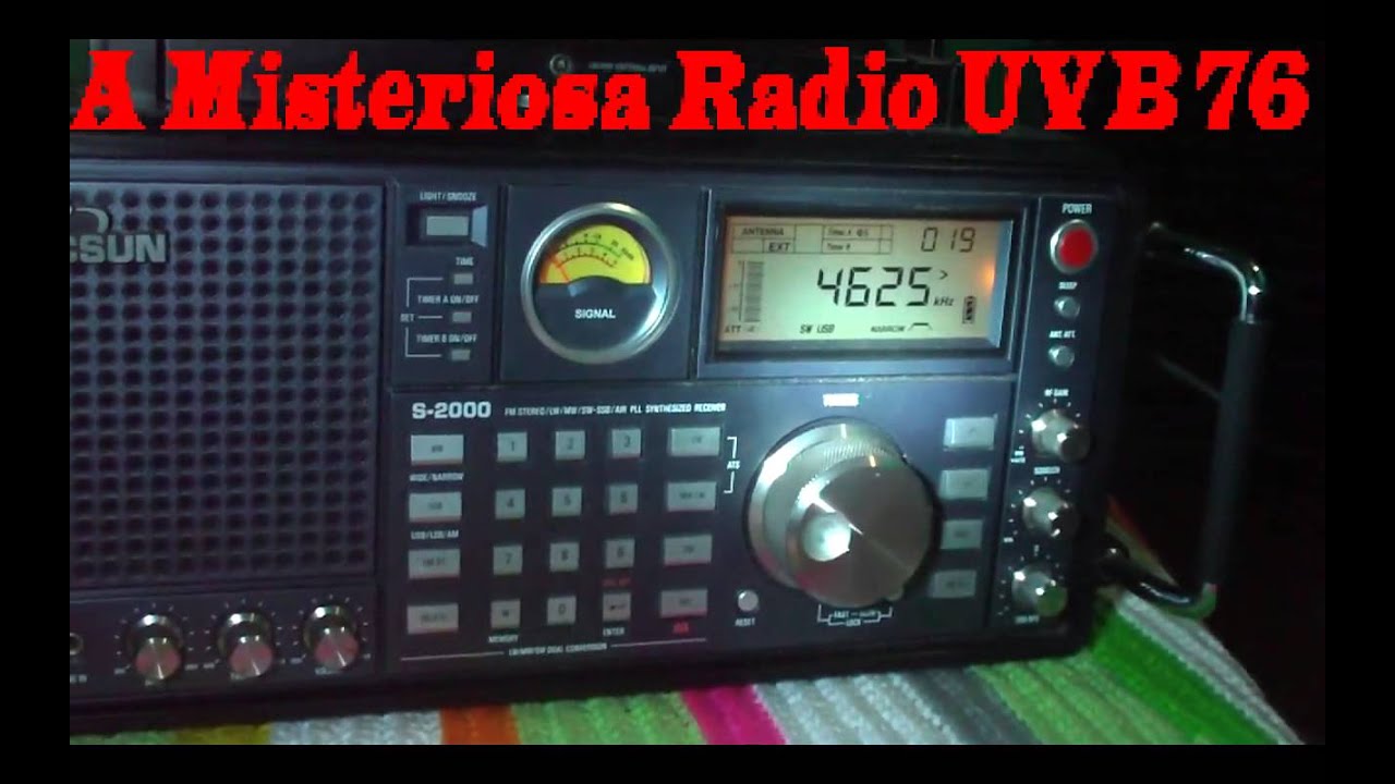 4625 Khz A Misteriosa Radio Uvb 76 Mistery Uvb 76 The Buzzer Youtube