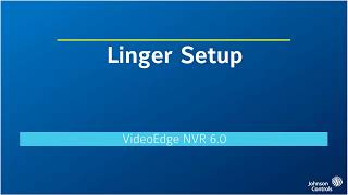 Linger Setup
