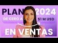 Cómo elaborar un plan de ventas efectivo en  2024