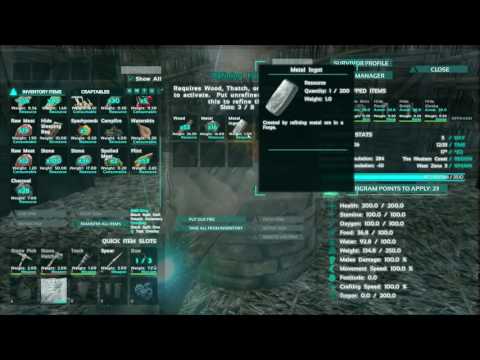 How to get Metal Ingots - ARK Survival Evolved How to get Metal Ingots - ARK Survival Evolved