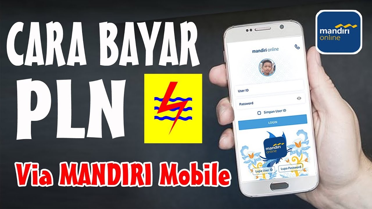 Cara Bayar PLN Via Livin MANDIRI Online/Mobile - YouTube