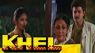 Khel Climax Scene | Anil Kapoor, Madhuri Dixit, Anupam Kher  | B4U