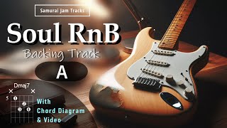 Gentle Soul RnB Backing Track in A major