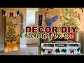 VLOGMAS DAY 2: bow garland decor diy & decorating the tree