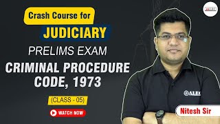 Criminal Procedure Code 1973 |Class-05  |Judiciary Exams | Nitesh Sir ALEC #crpc1973