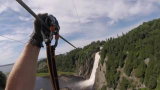 MontMorency Falls Zipline, Quebec, Canada