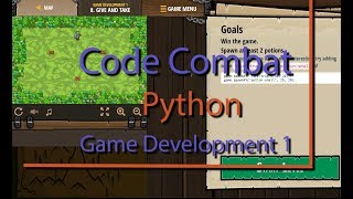 CodeCombat Give and Take Level 8 Python Game Development Tutorial