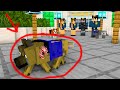 Monster School || THE POLICE DOG || Minecraft Animation