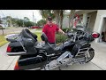 How to put a 900lb Goldwing on the Centerstand!!!