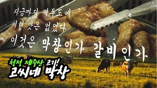 제주산 소고기, 돼지고기 특수부위를 이 가격에?! 지금까지 이런 맛은 없었다! 이것은 막창인가 갈비인가! 제주시 고씨네막창