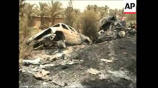 Convoy attacked by insurgents, clashes in Baghdad