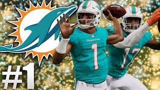 Starting The Rebuild... Madden 22 Miami Dolphins Franchise Ep.1 Introduction