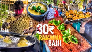 This Famous Food Cart Sell Delicious Bajji Only 30₹/- | Rajamma’s Bhajji | Street Food India