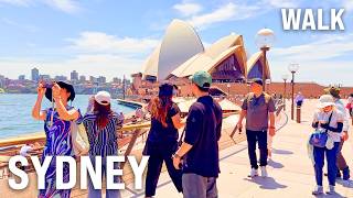 SYDNEY, Australia Walking Tour with BONDI BEACH Walk and Captions [4K/60fps]