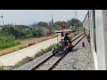 นั่งรถไฟในเส้นทางที่รถไฟขนสินค้าเยอะที่สุดในไทย นั่งครั้งแรก ศรีราชา พลูตาหลวง