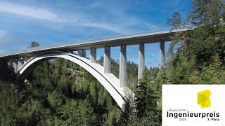 Bayerischer Ingenieurpreis 2025 - 3. Platz: Erneuerung der Echelsbacher Brücke