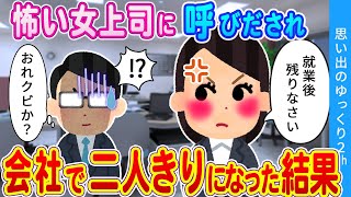 【2ch馴れ初め】怖い女上司に呼び出されて二人っきりになった結果・・・