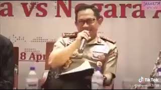 inilah pernyataan tito karnavian,sudah jelas dalangnya siapa hancurnya hukum di negara ini