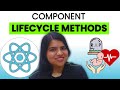 🔄 React Lifecycle Methods Explained with Real Examples (Hindi)