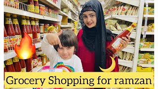 Grocery Shopping For Ramzan 🤲🏻🌙