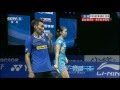 Lee Chong Wei vs Chen Long đánh đôi nam nữ.