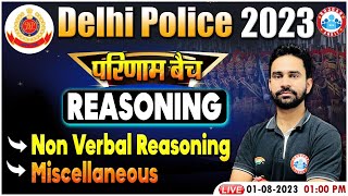 Delhi Police 2023, Delhi Police Non Verbal Reasoning, Miscellaneous Reasoning Class By Rahul Sir