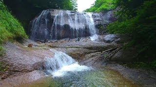 桧谷の白滝　4K空撮