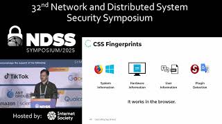 NDSS 2025 - Exploiting the Complexity of Modern CSS for Email and Browser Fingerprinting