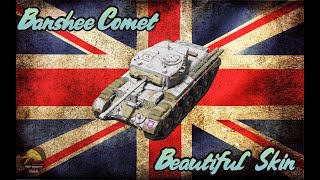 World Of Tanks Console Banshee Comet: What a Beautiful Skin!