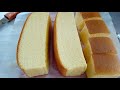 日式棉花蛋糕，japanese cotton sponge cake. bánh bông lan sponge thơm ngon .