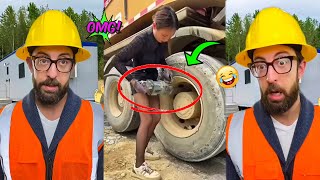 Funniest Construction Workers' Fails Compilation of the Year #31 #construction #constructionfails