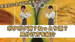 冬至といえば「カボチャ」ポクポクとねっとりの見分け方を紹介