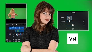 How To Use Chroma Key In Vn Video Editor | Green Screen Video Editing in Vn Editior | Vn App Editing
