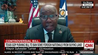 Mayor Turner discusses his opposition to SB 147 on CNN