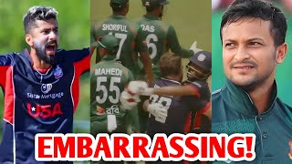 WTF is going on...Bangladesh Series LOSS to USA! 😱| Shakib Al Hasan TROLLED | BA