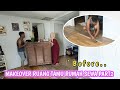 SETTLE BERSIHKAN LAMAN RUMAH, SAMBUNG MAKEOVER RUANG TAMU RUMAH SEWA PART2