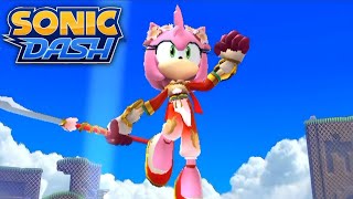 Sonic Dash - Blossom Amy Showcase Gameplay