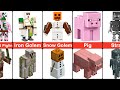 Minecraft Mobs and Their LEGO Copies - Comparison