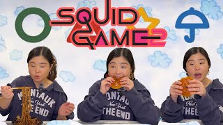 TRYING ALL THE FOOD FROM SQUID GAME SEASON 2...WAS IT WORTH IT?