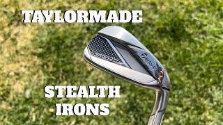 9 Holes with NEW 2022 TAYLORMADE STEALTH IRONS