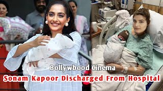 Sonam Kapoor With Baby BOY Discharged From Hospital