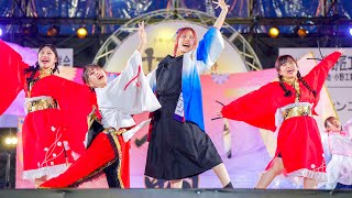 [4K] 京炎 そでふれ！花風姿　【よさこいB部門金賞】披露演舞　おの恋おどり(小野まつり) 2024 きららメインステージ (中央)